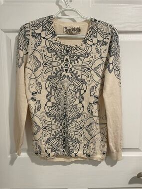 Aventura organic cotton blend sweater M